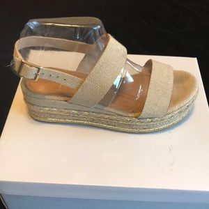 Gold Platform Shoes